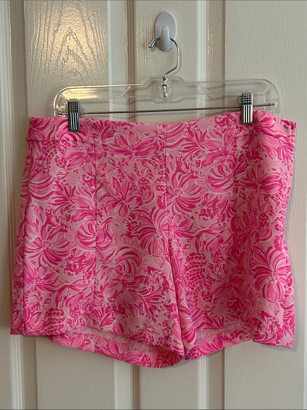 Lilly Pulitzer Pink Floral Print Women’s Shorts